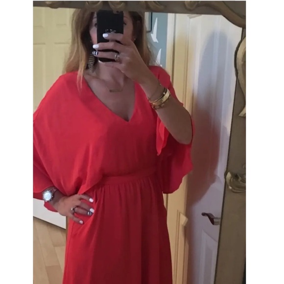 SALE NWT Bcbg Max Azria Brittni Cape Dress - Picture 5 of 13